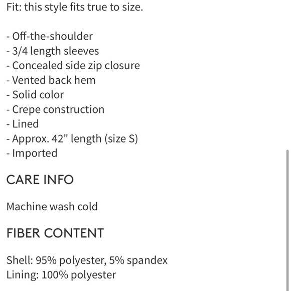 Alexia Admor off the shoulder drape sheath dress - Picture 4 of 4